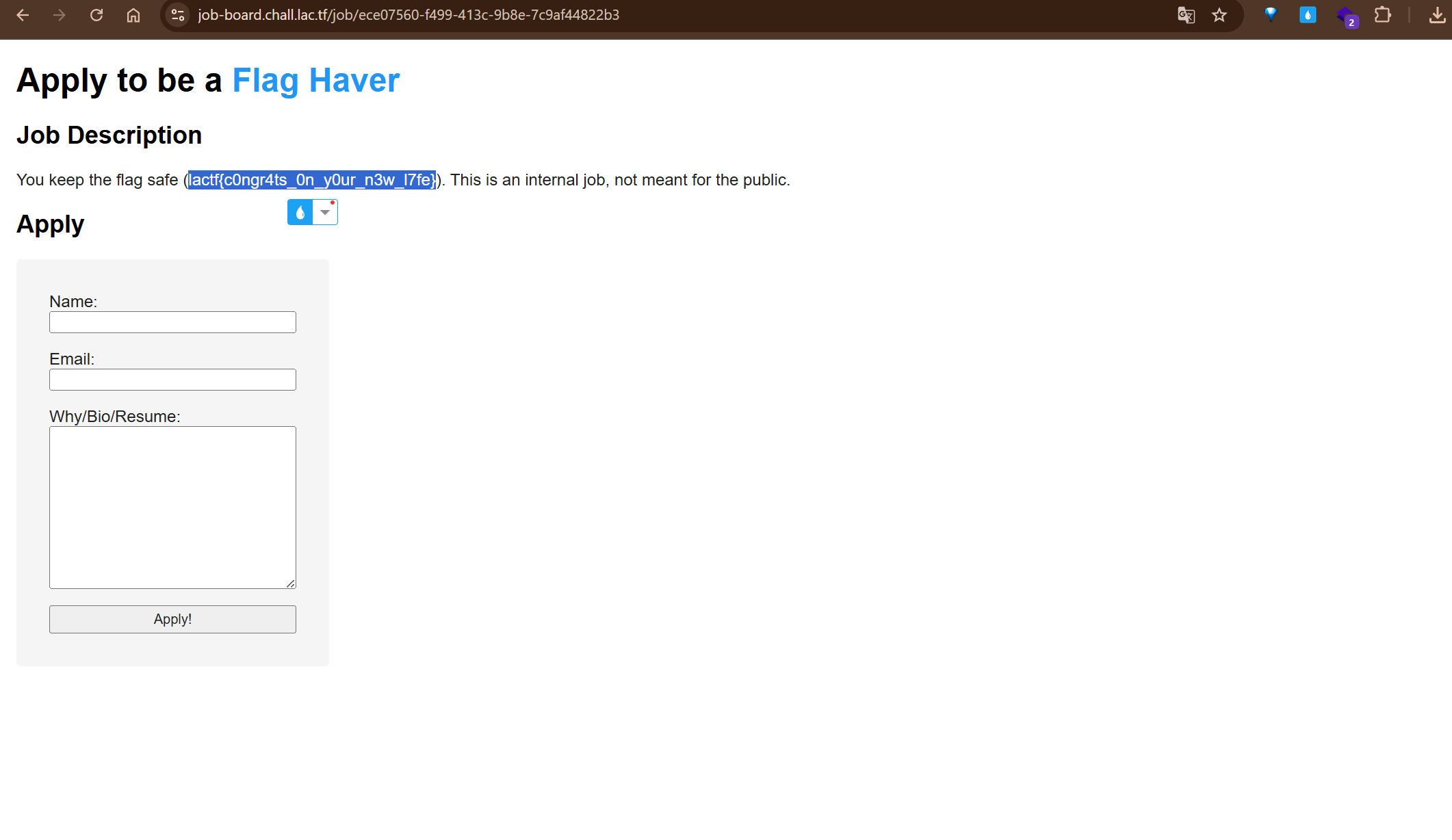 Admin Bot Interface