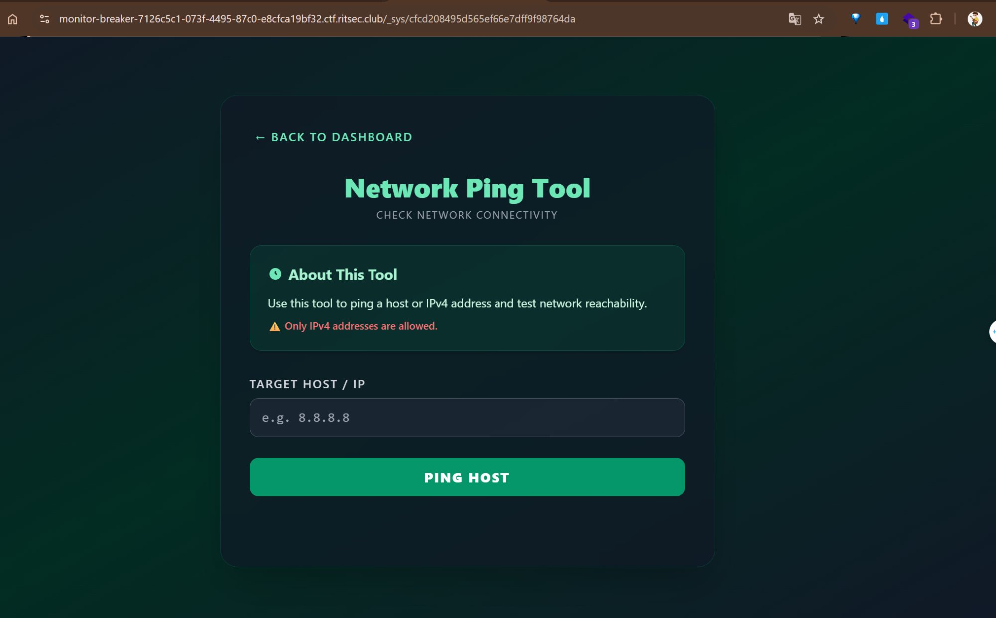 Ping Tool